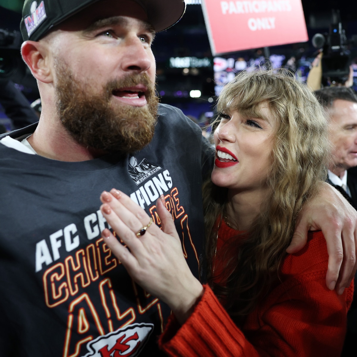 Travis Kelce professando seu amor por Taylor Swift prova que ele está mal