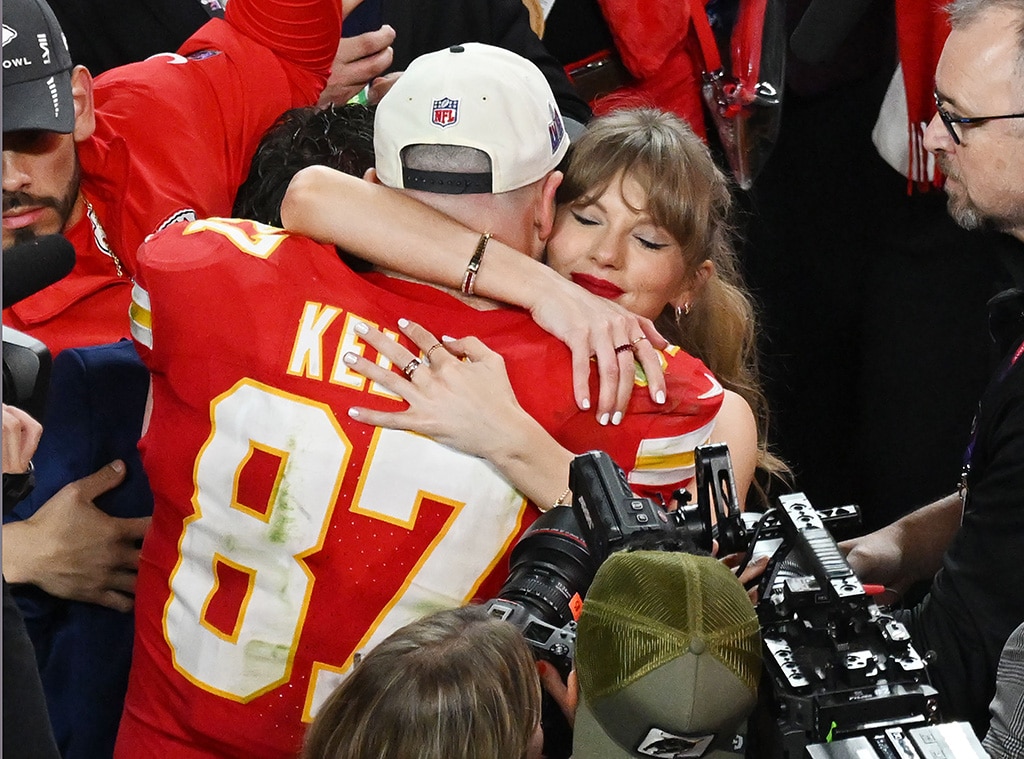 Travis Kelce reacciona a los comentarios de Adam Sandler sobre el romance de Taylor Swift