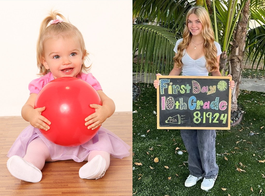 Mia Talerico จาก Good Luck Charlie เติบโตขึ้นมาในรูปของโรงเรียนมัธยมปลาย