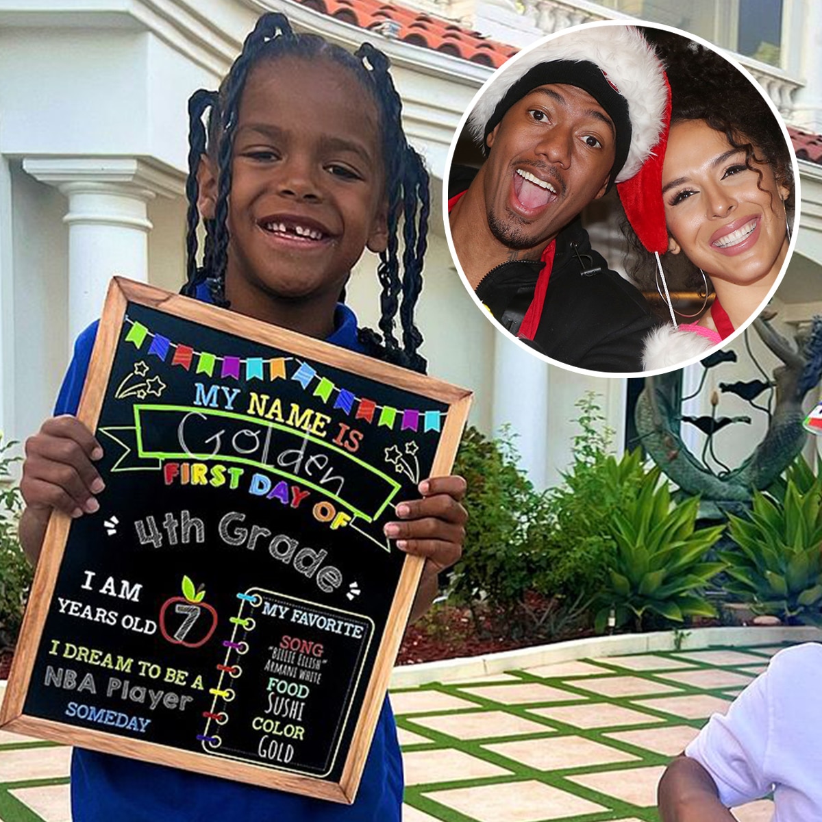 Golden, el hijo de Nick Cannon, comienza el cuarto grado a los 7 años