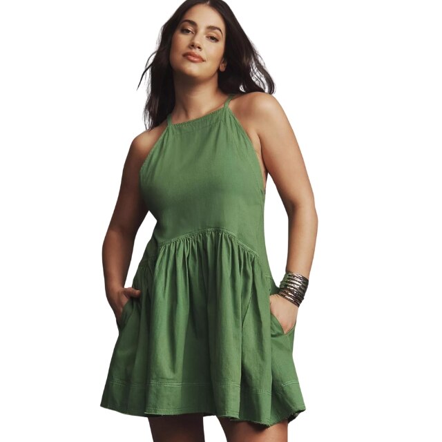 anthropologie green mini dress Malibu Brandy Crop Cable Knit Sweater Girls Ivory / Y/S (7/8)