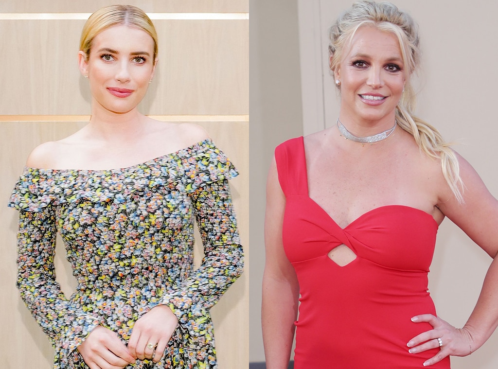 Emma Roberts, Britney Spears'ın Biyografi Rolü Söylentilerini Tartışıyor