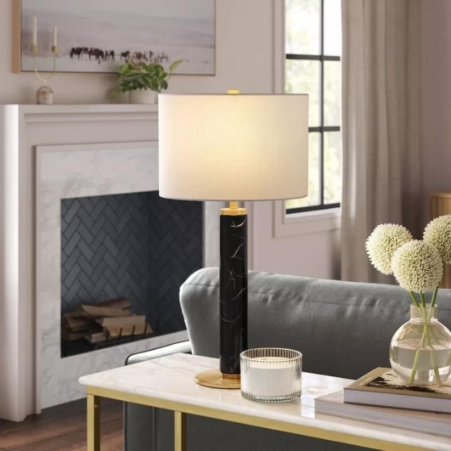 Living Room Black Desk Lamp Target Black Modern Desk Lamp