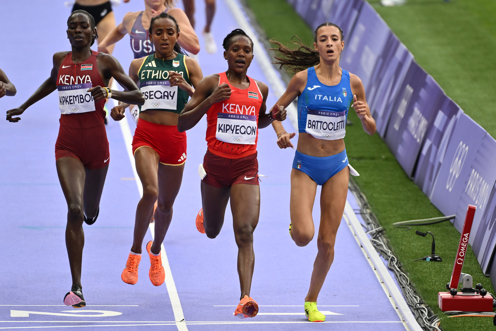 Olympic controversy, 5000 meters, Nadia Battocletti, Gudaf Tsegay, Faith Kipyegon