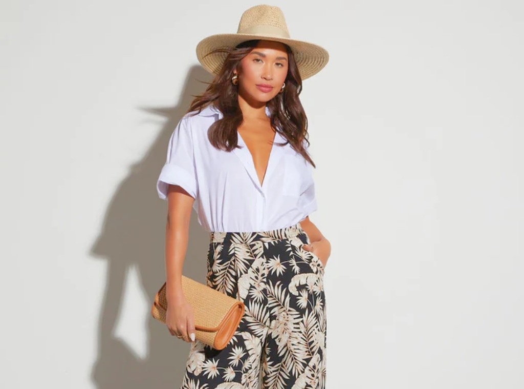 Store Flowy Pants to Cloak Bloating