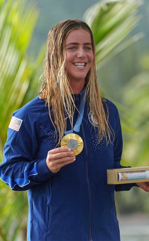 Caroline Marks, 2024 Paris Olympics, gold medal, surfing, Team USA