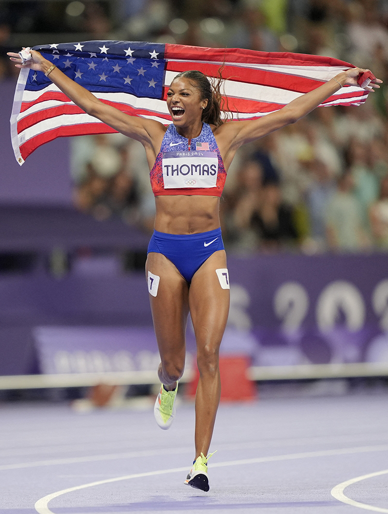 Gabrielle Thomas, Gabby Thomas, 2024 Paris Olympics, gold medal, 200m, Team USA