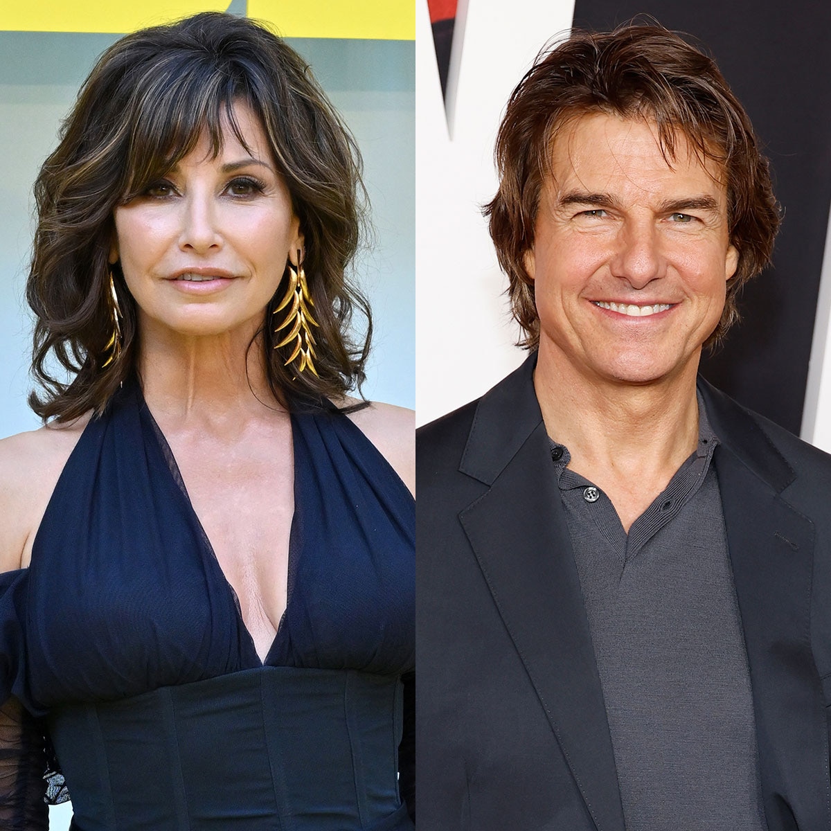 Gina Gershon quase quebrou o nariz de Tom Cruise filmando cena de sexo com coquetel