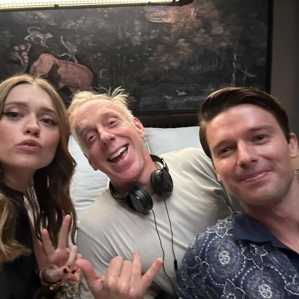 Patrick Schwarzenegger Shares White Lotus Season 3 Pics After Wrapping