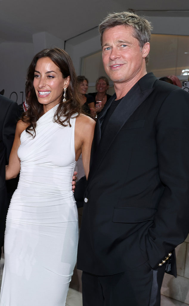 Brad Pitt, Ines de Ramon, 2024 Venice International Film Festival