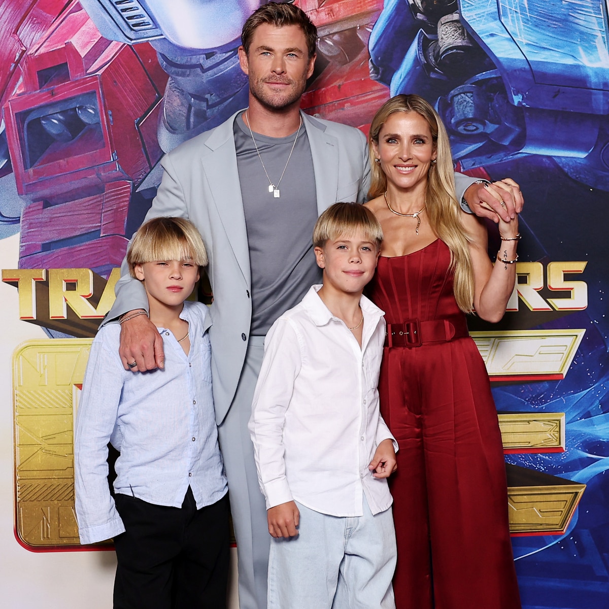 Chris Hemsworth pode agradecer a seus filhos por fazê-lo ingressar nos Transformers