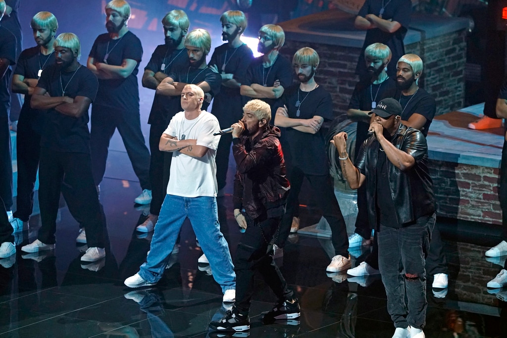 Eminem canta para o momento com desempenho de cair o queixo no VMA de 2024