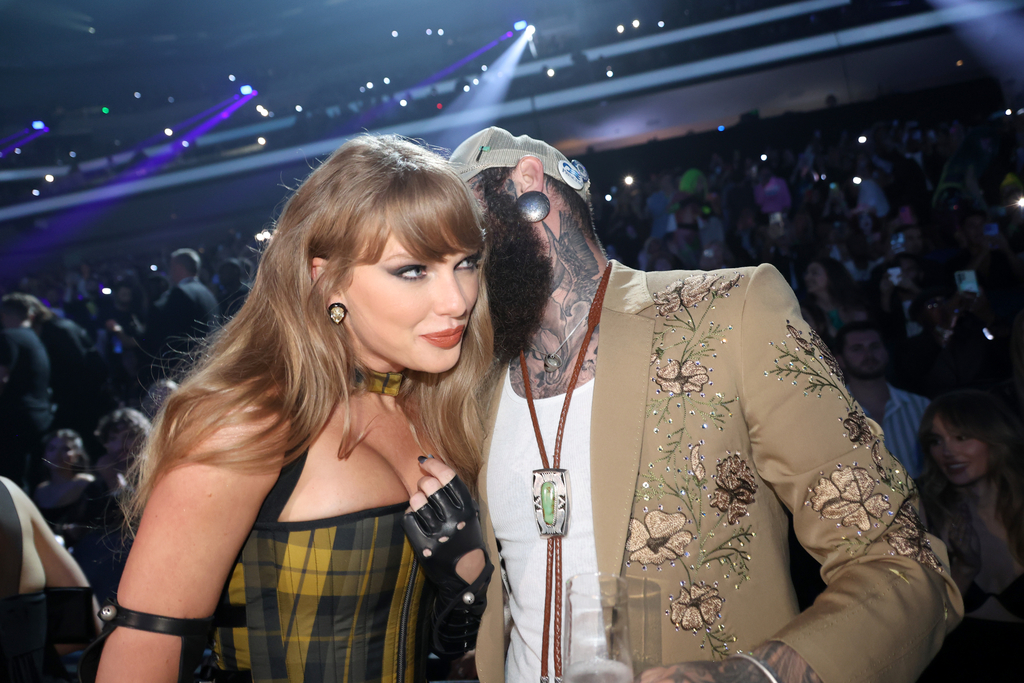 Taylor Swift, Post Malone, 2024 MTV VMAs