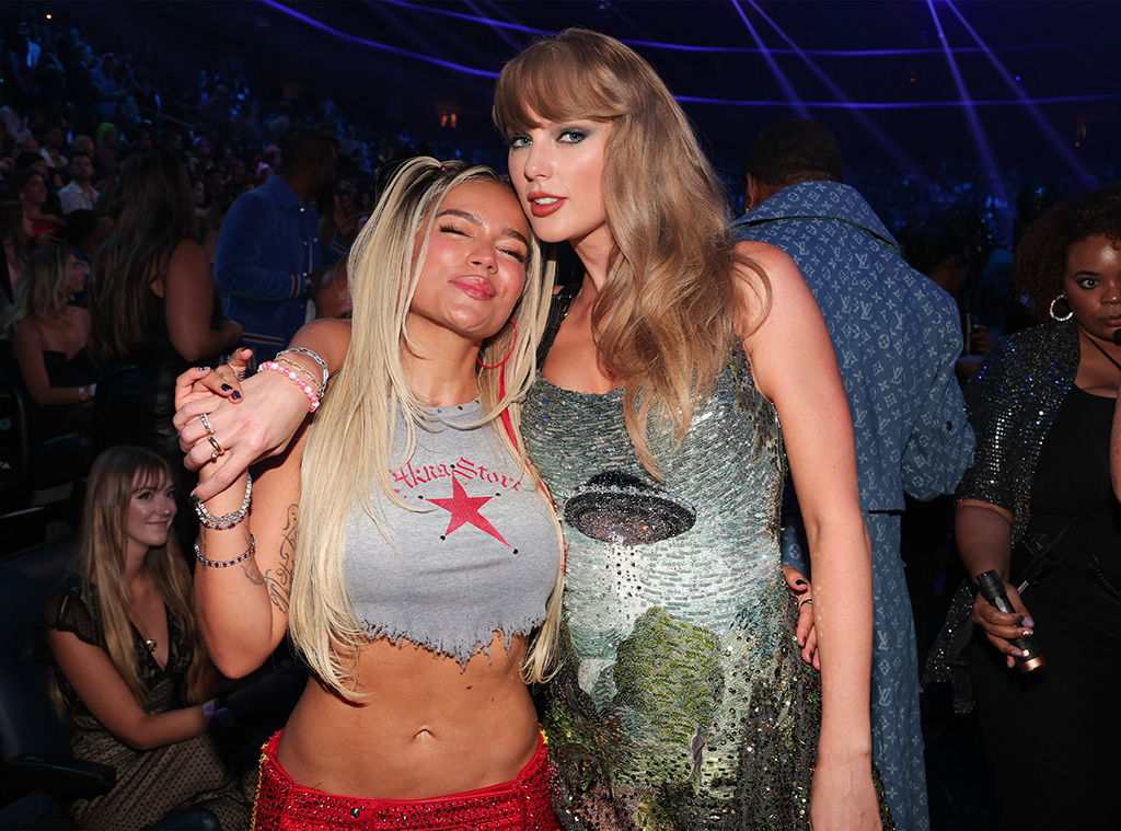 Karol G and Taylor Swift, 2024 VMAs, Candids