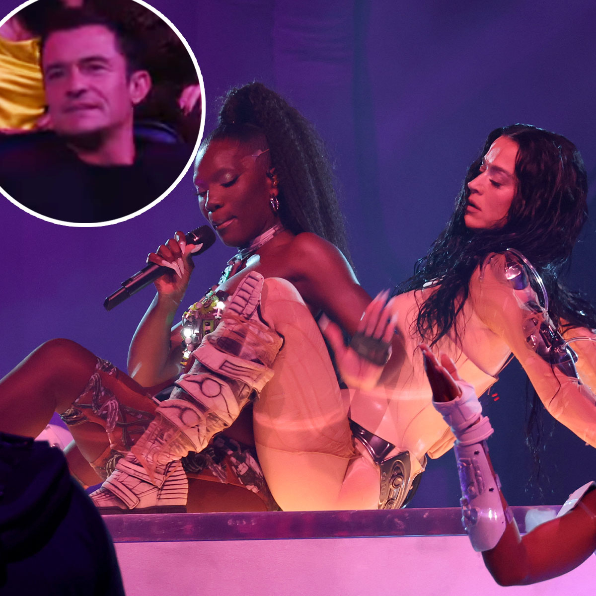 Orlando Bloom’s Reaction to Katy Perry’s Performance Has Fans Buzzing