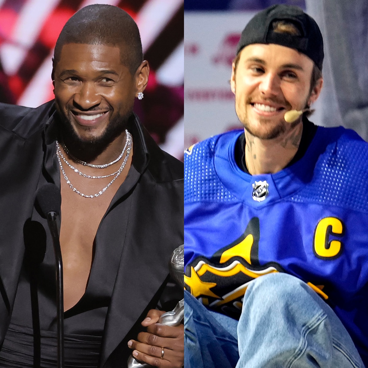 Usher, Justin Bieber