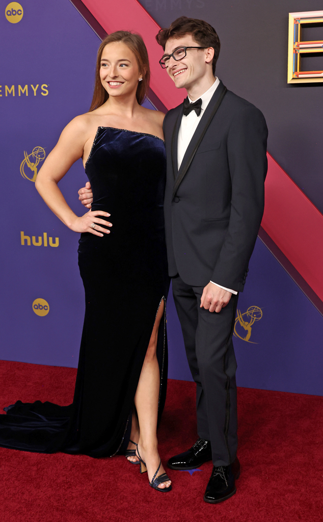 Stephen Nedoroscik, Tess McCracken, 2024 Emmys, Emmy Awards, Couples