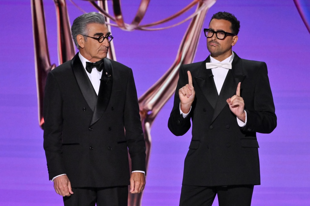 Emmys de 2024: Dan Levy revela que Eugene Levy perdeu este papel na TV