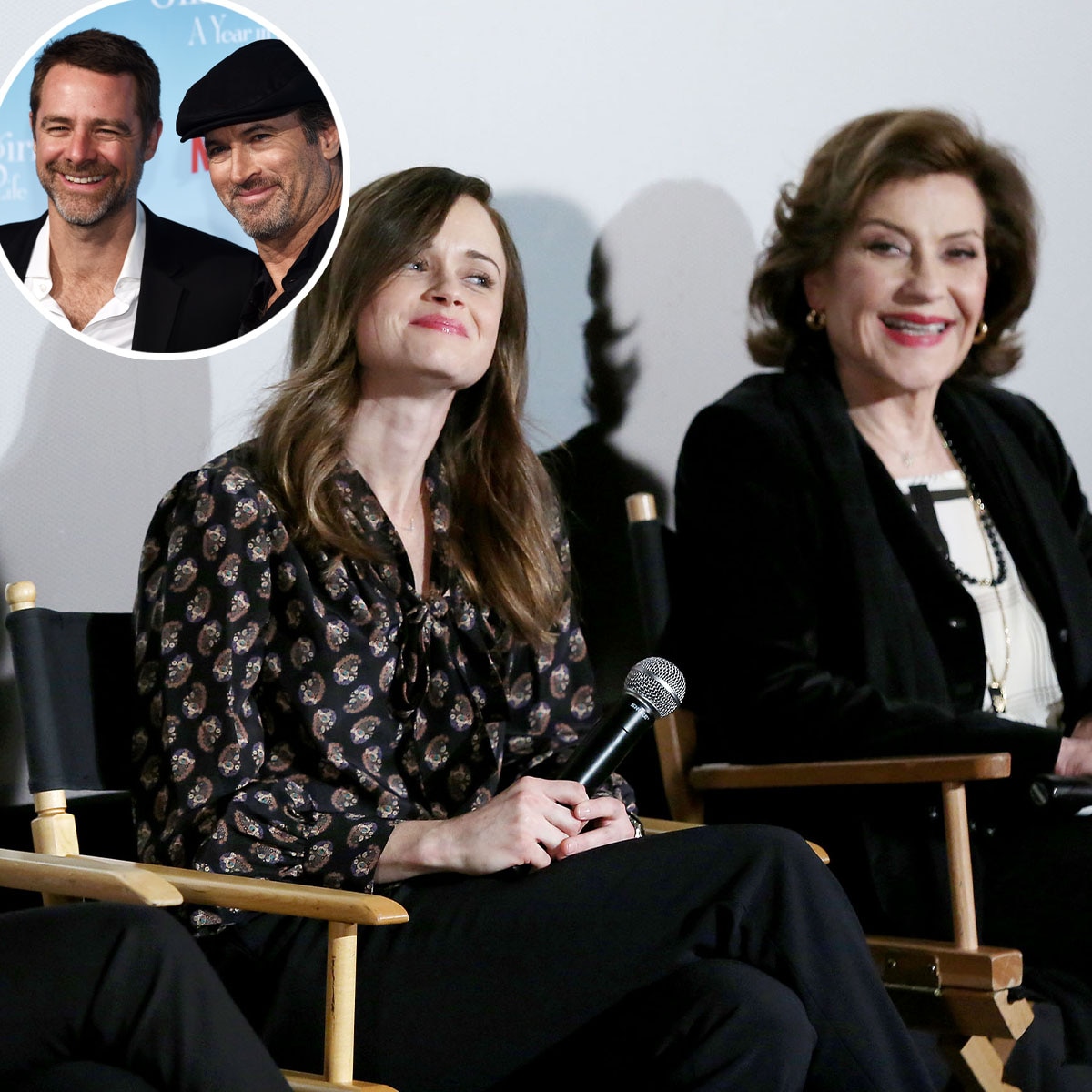 Kelly Bishop, Alexis Bledel, David Sutcliffe and Scott Patterson