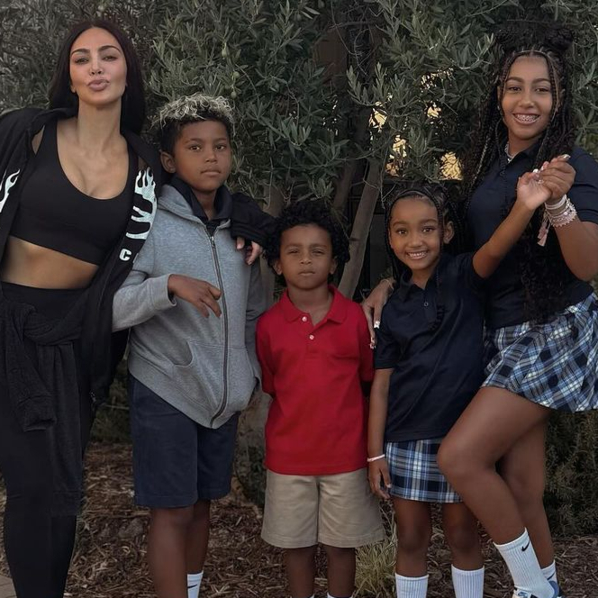 Kim Kardashian’s Special Photo With All 4 Kids Will Make You Ugly Cry