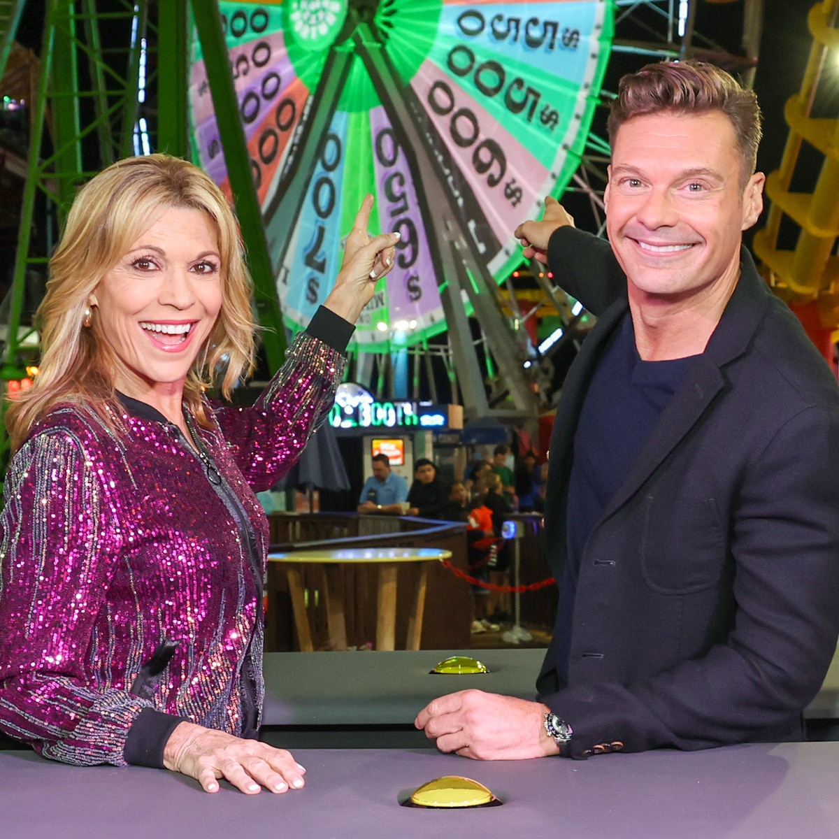 Vanna White, Ryan Seacrest, Wheel of Fortune