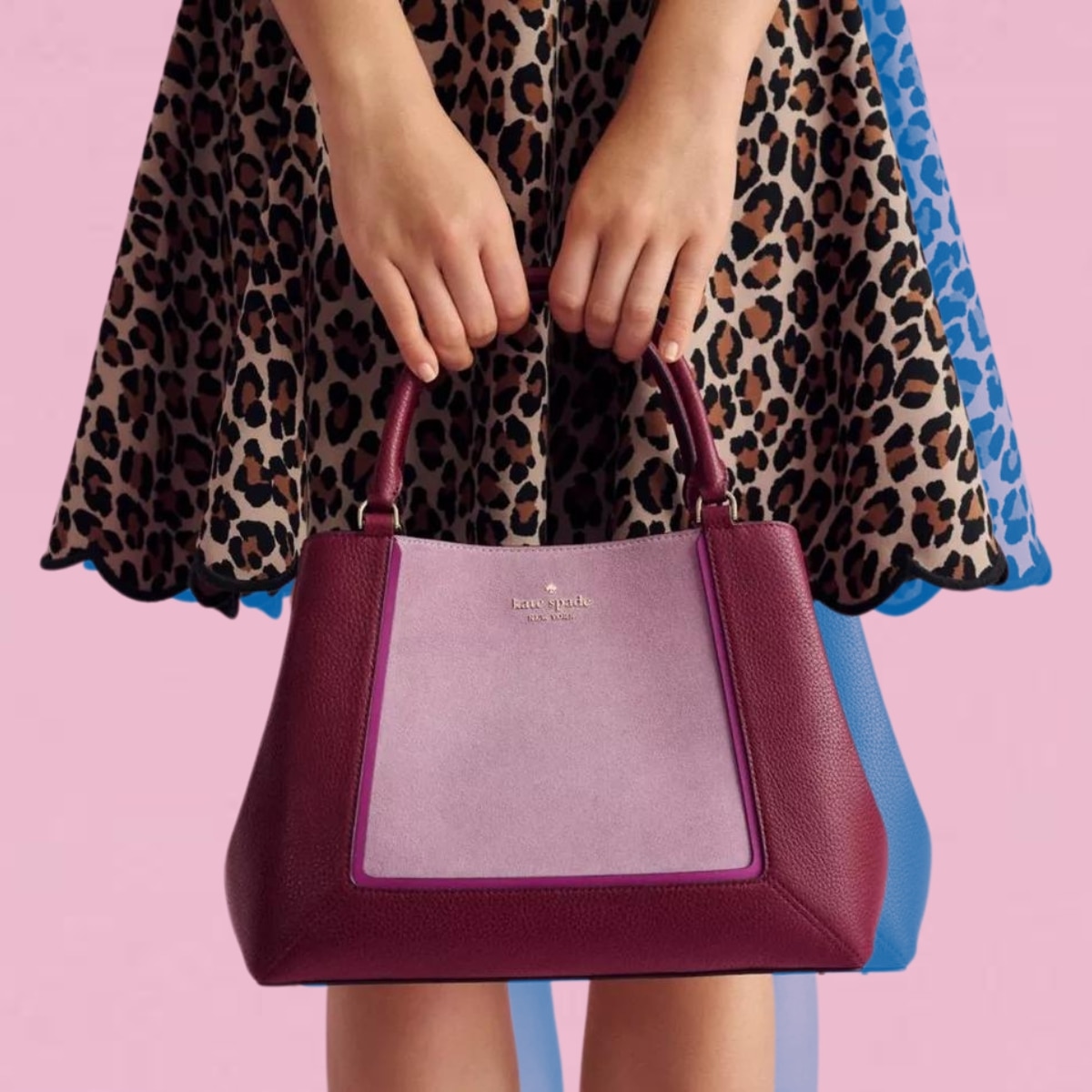 Kate spade purple velvet purse shop