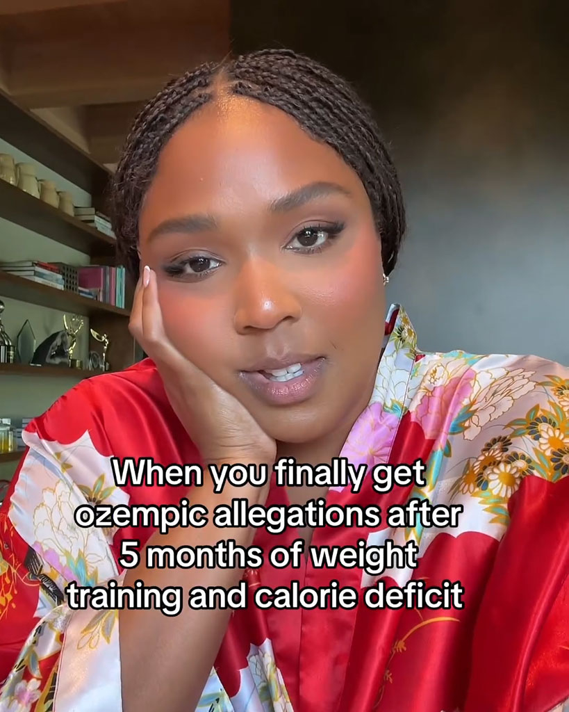 Lizzo, Weight Loss, Instagram, Ozempic, 2024