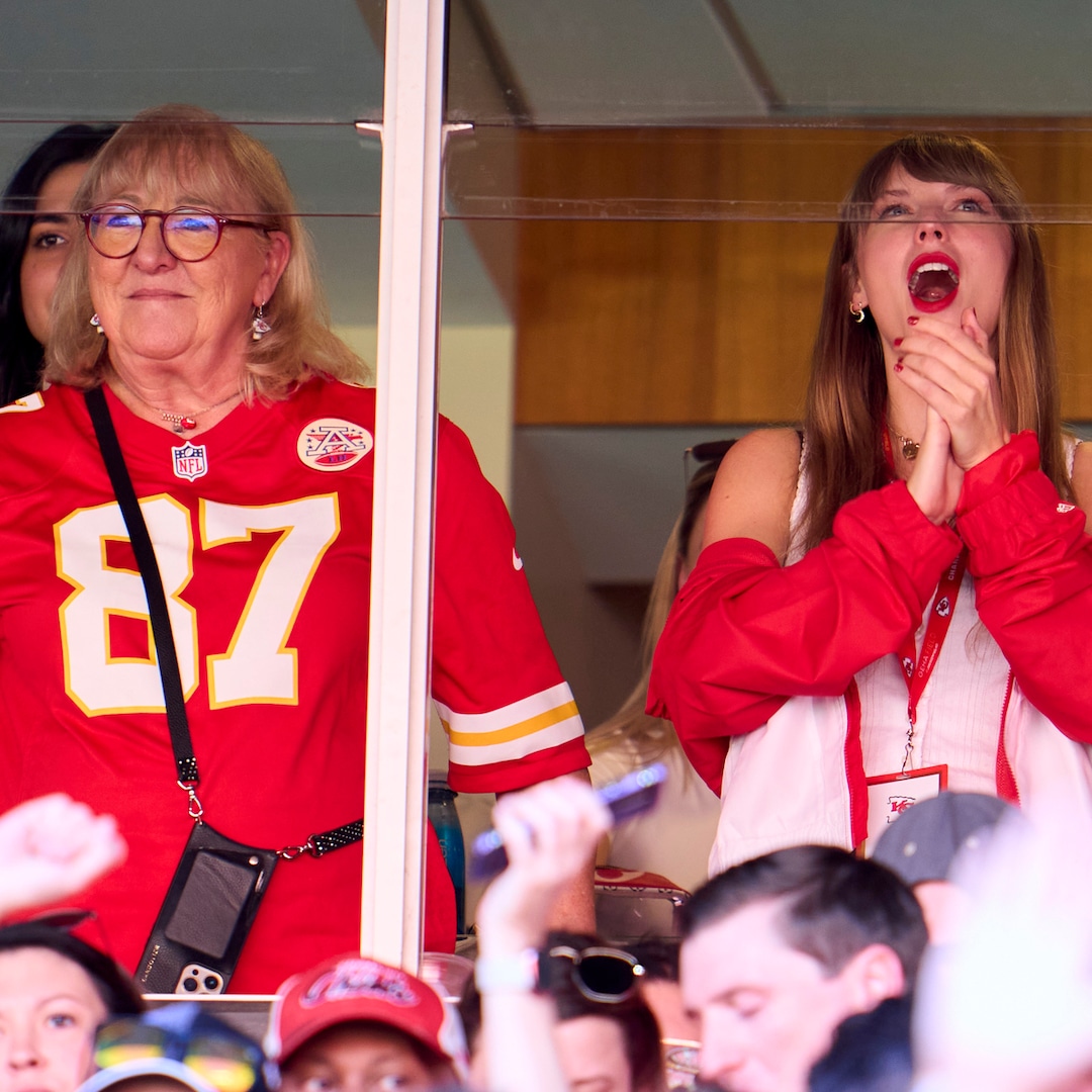 Donna Kelce Reacts After Being Confused for Taylor Swift’s Mom Andrea Swift – E! Online Donna Kelce Reacts After Being Confused for Taylor Swift’s Mom Andrea Swift – E! Online
