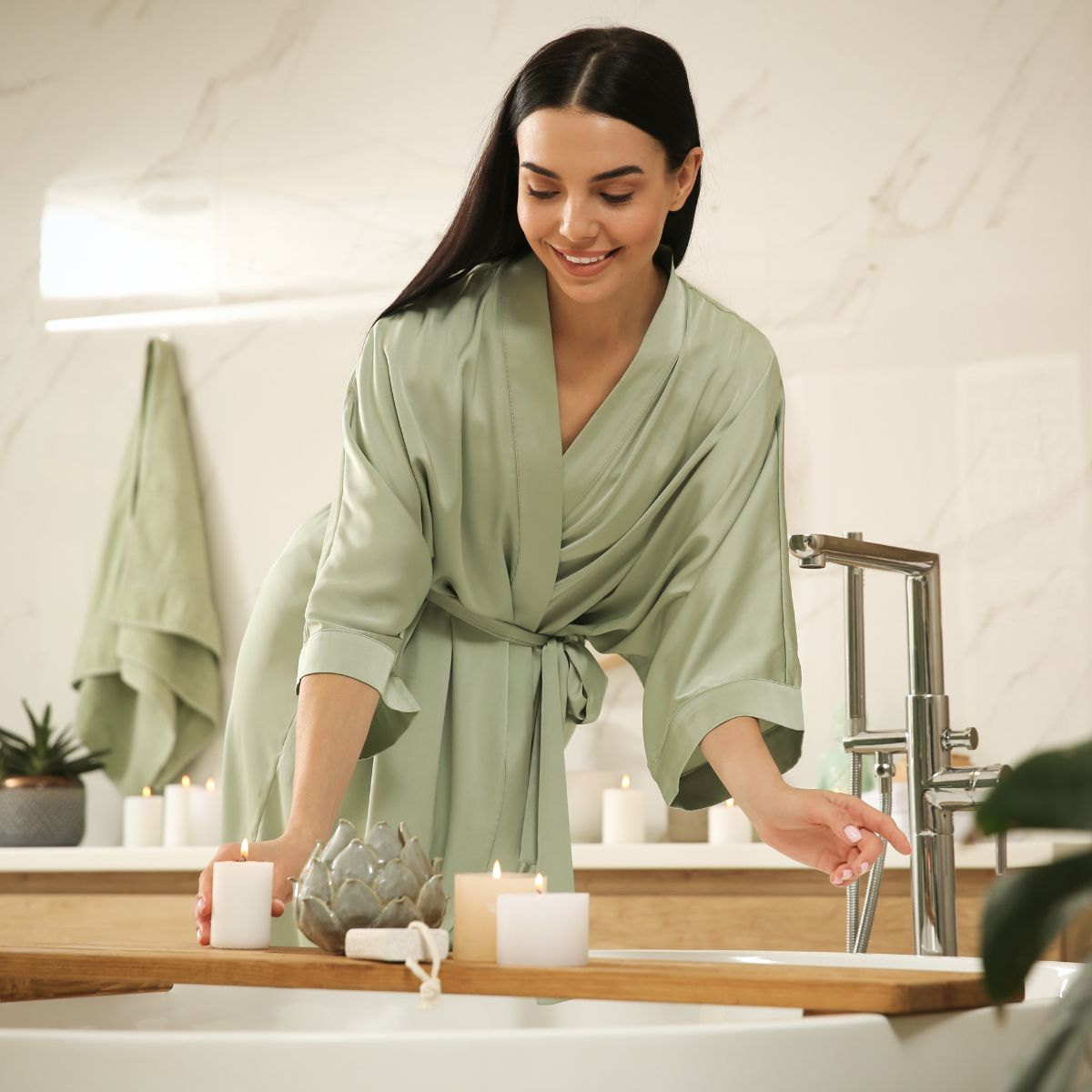 How To Turn Your Bathroom Into a Relaxing Spa