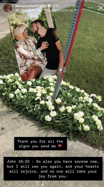 Savannah Chrisley celebra el primer aniversario de la muerte de Nic Kerdiles