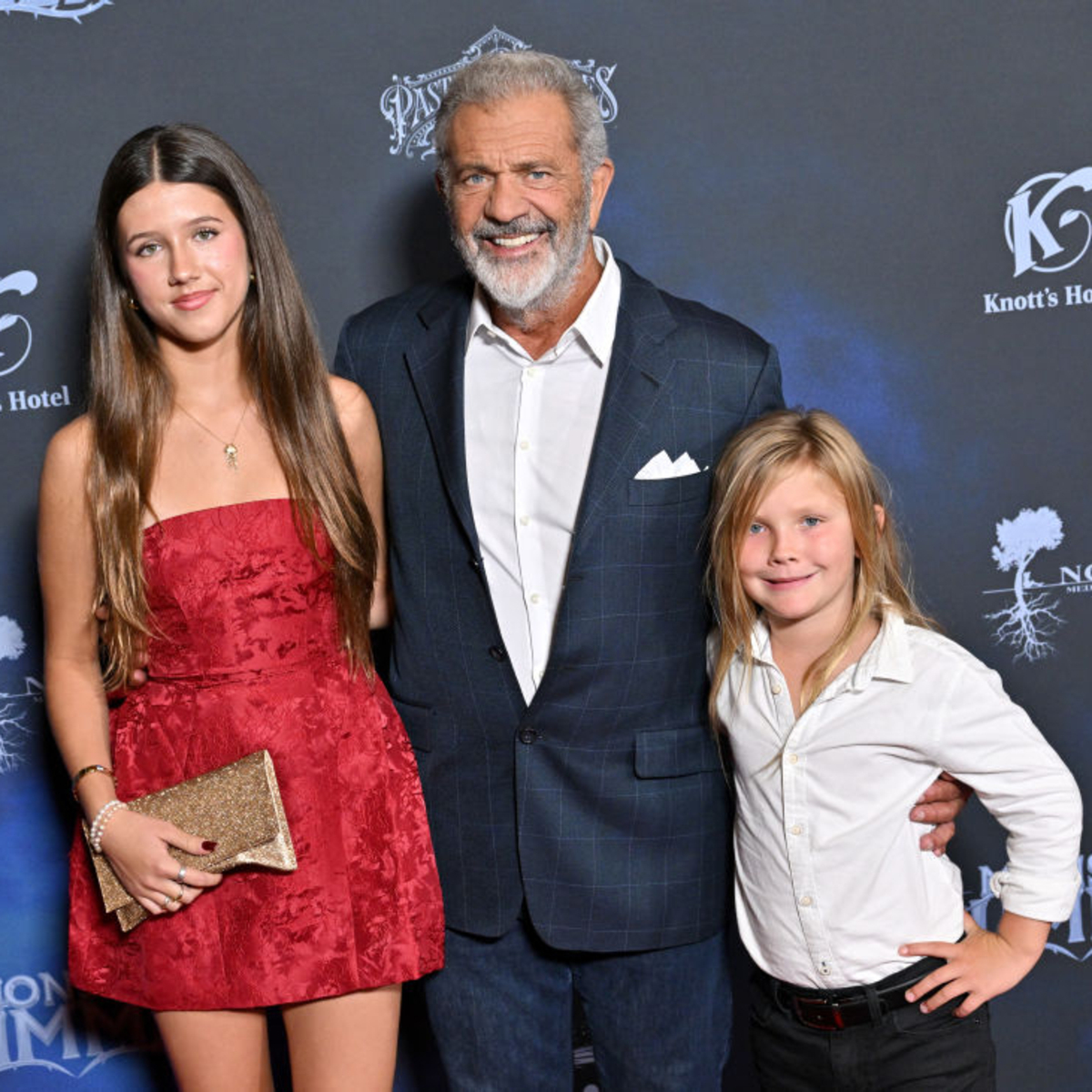 Mel Gibson Makes Rare Public Appearance with Youngest Kids
 