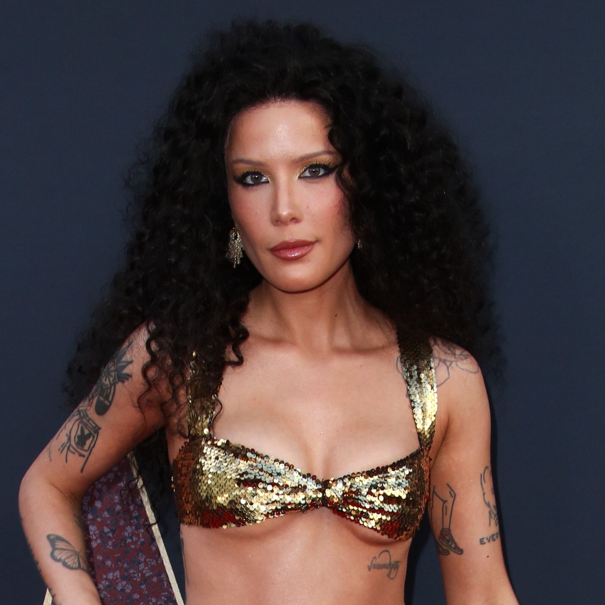 Halsey Hospitalized After "Very Scary" Seizure