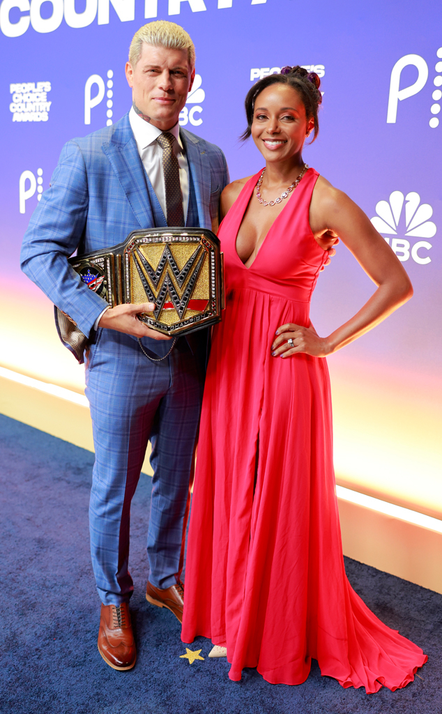 Cody Rhodes, Brandi Rhodes, 2024 People's Choice Country Awards, PCCAs, Arrivals, Couples