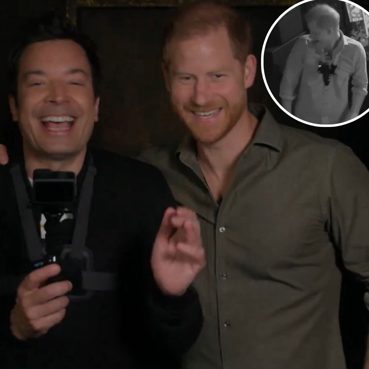 Jimmy Fallon and Prince Harry