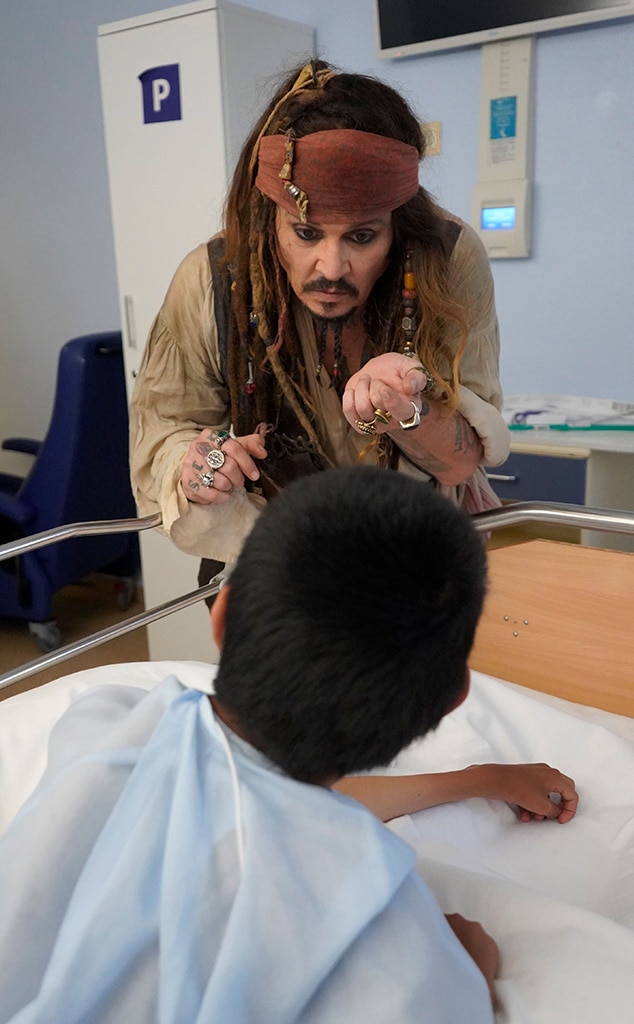 Johnny Depp reprisa o papel dos Piratas do Caribe por este motivo