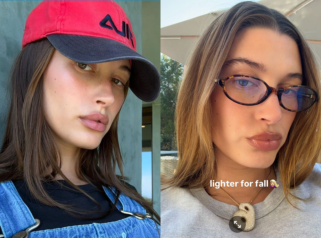 Hailey Bieber, Hair Transformation, 2024