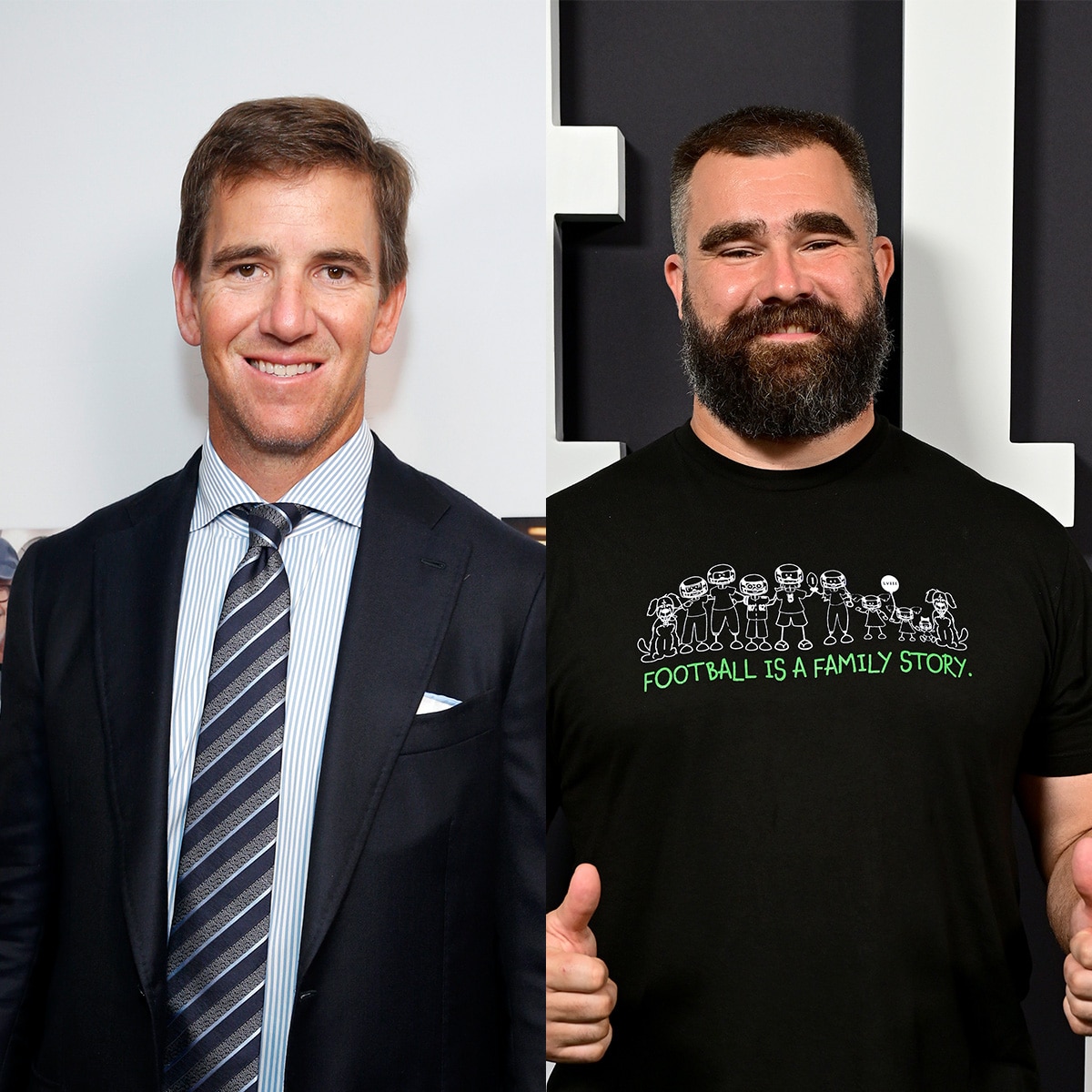 O que Eli Manning diz que Jason Kelce trará como comentarista da NFL