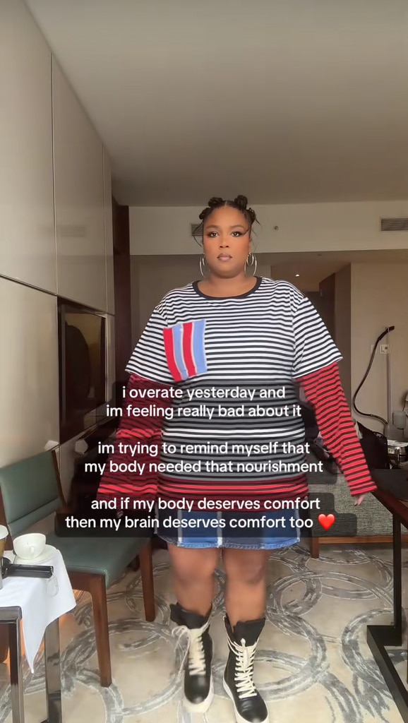 Lizzo แจกแจงสิ่งที่เธอกินในหนึ่งวันท่ามกลางการเปลี่ยนแปลงวิถีชีวิตครั้งใหญ่