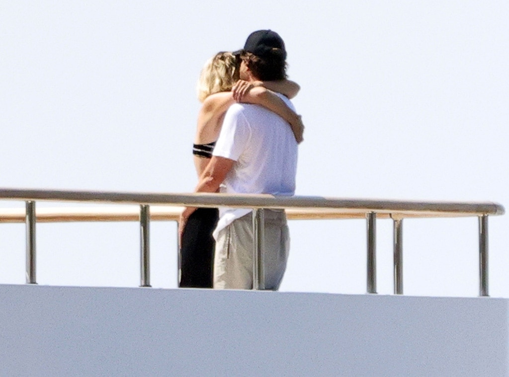 Gigi Hadid and Bradley Cooper Show Sweet PDA on Yacht in Italy