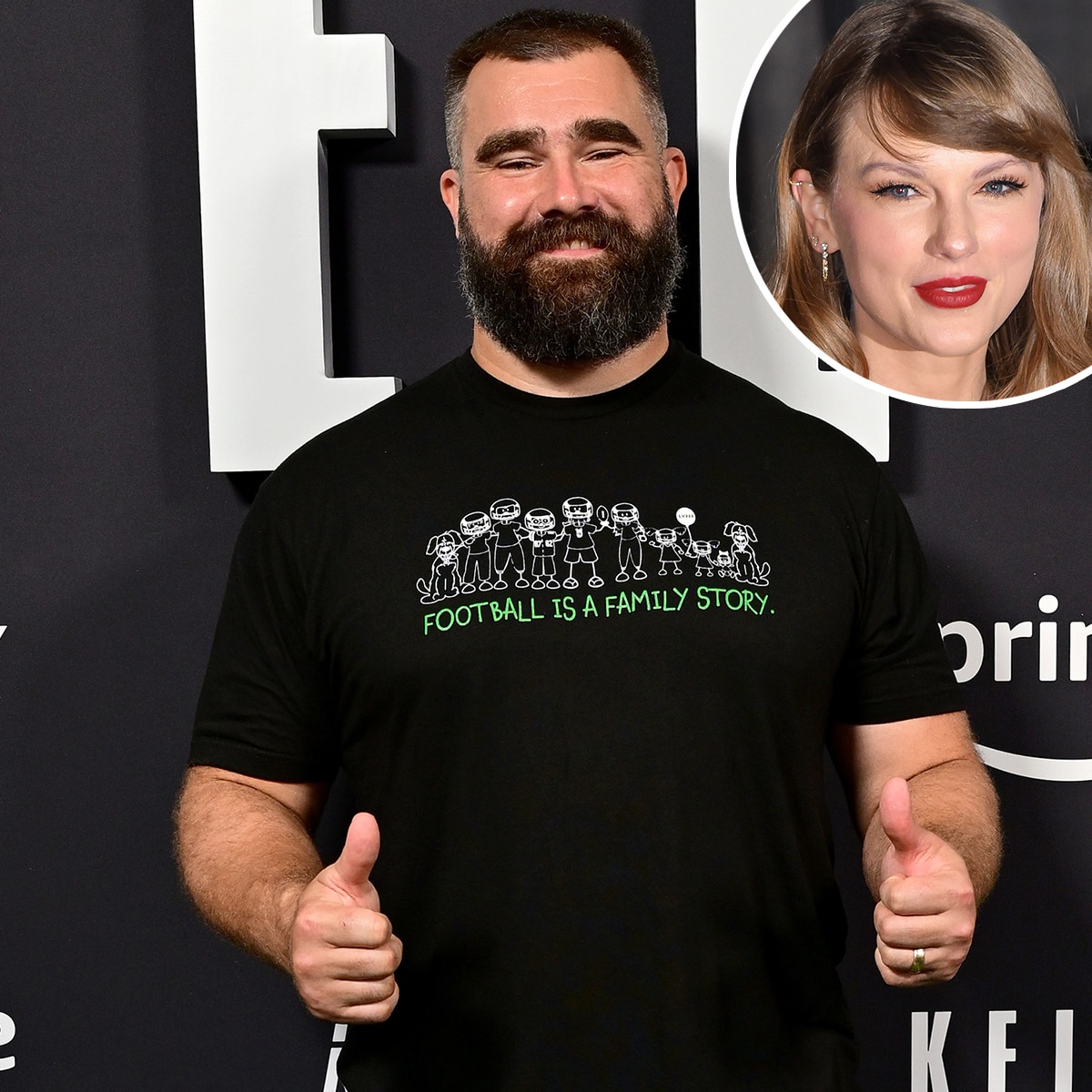 Jason Kelce ล้อเลียนช่วงเวลาในอนาคต "เฮฮา" กับแมวของ Taylor Swift