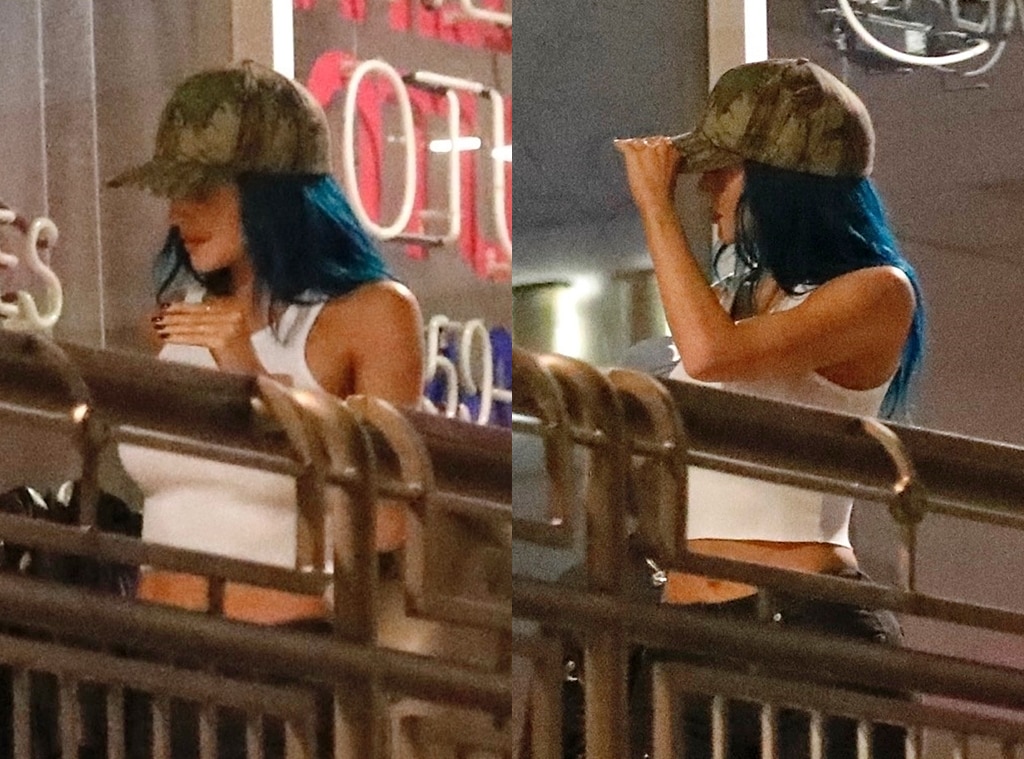 Kylie Jenner Proves She’s Back in “King Kylie” Era With Blue Hair