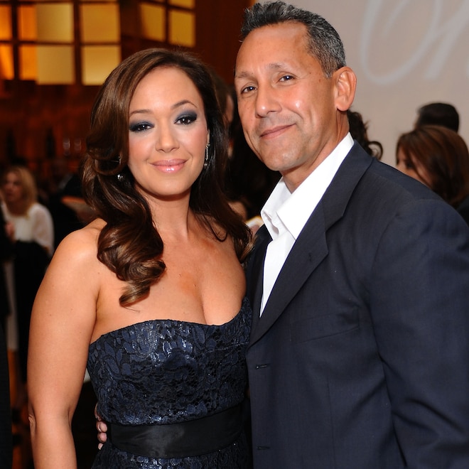Leah Remini and Angelo Pagan