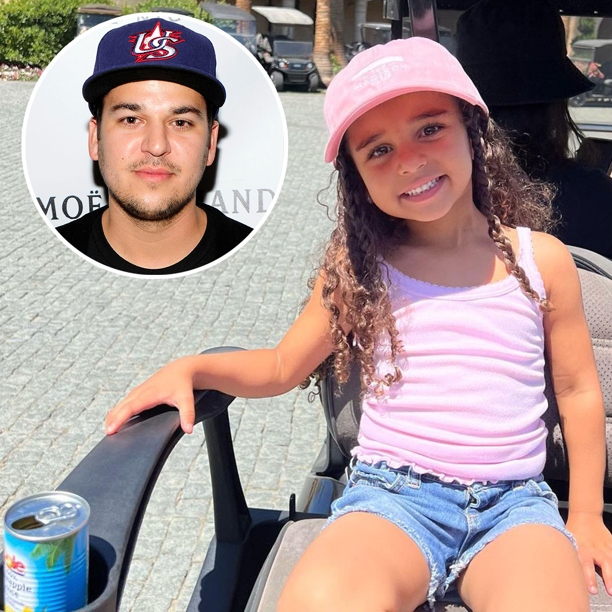 Rob Kardashian Reacts to Daughter’s Kobe Bryant-Inspired Transformatio