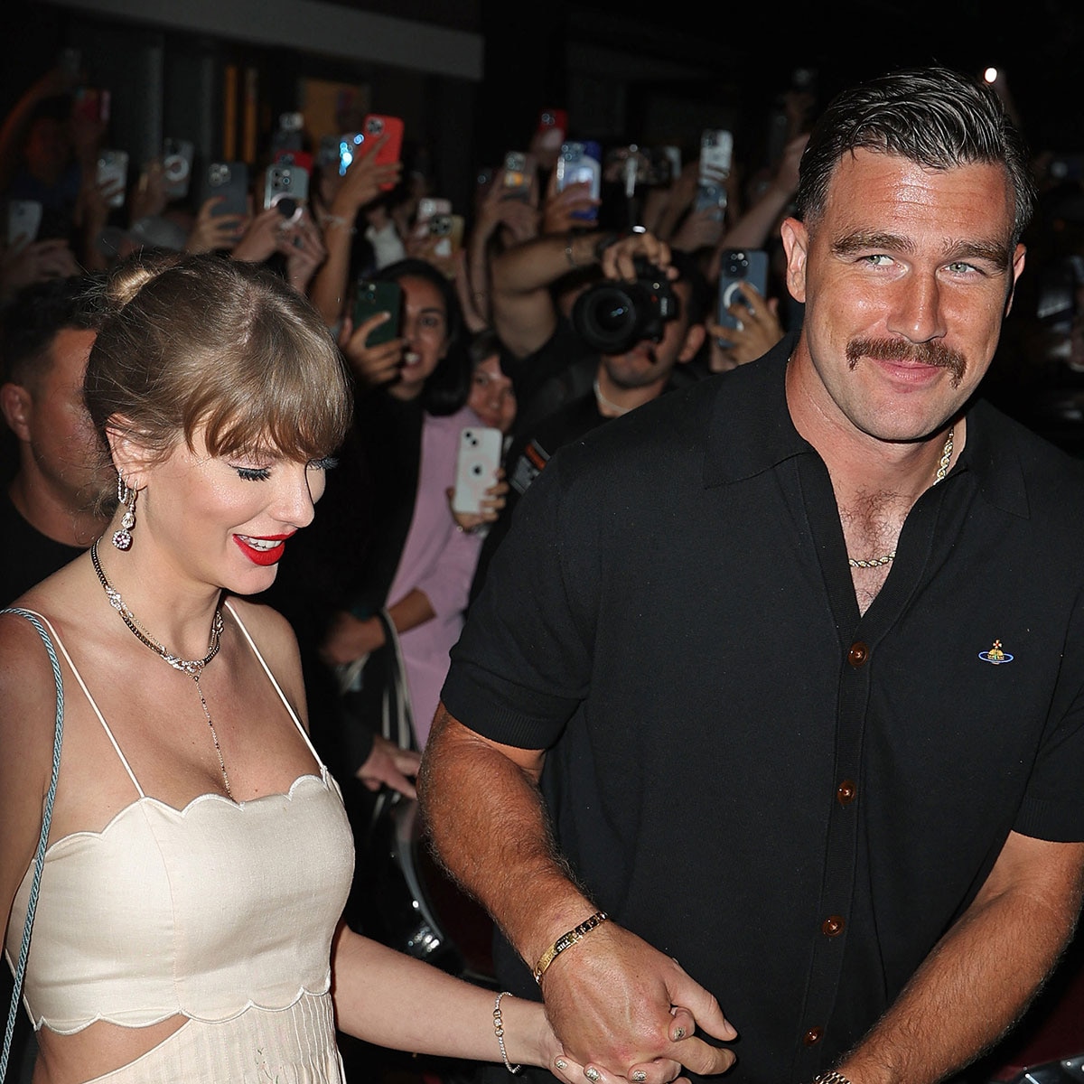 Taylor Swift, Travis Kelce, Guests, Karen Elson Wedding, 2024