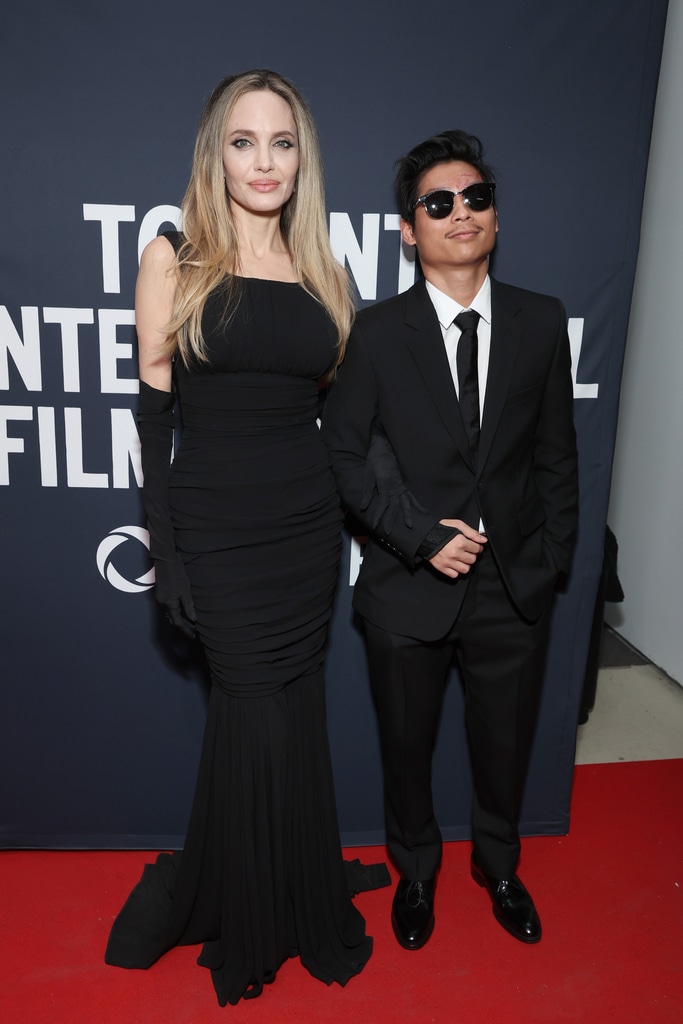 Angelina Jolie and Pax Jolie Pitt, 2024 Toronto Film Festival, star sightings