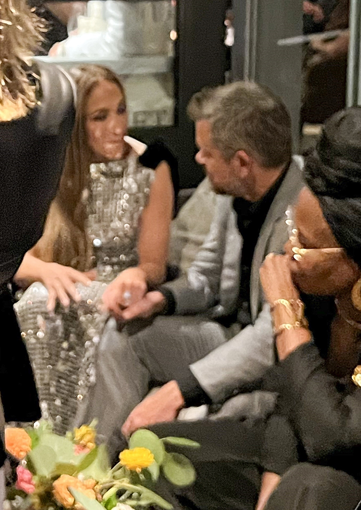 Jennifer Lopez, Matt Damon, Unstoppable after party, Toronto Film Festival 2024, PREMIUM EXCL