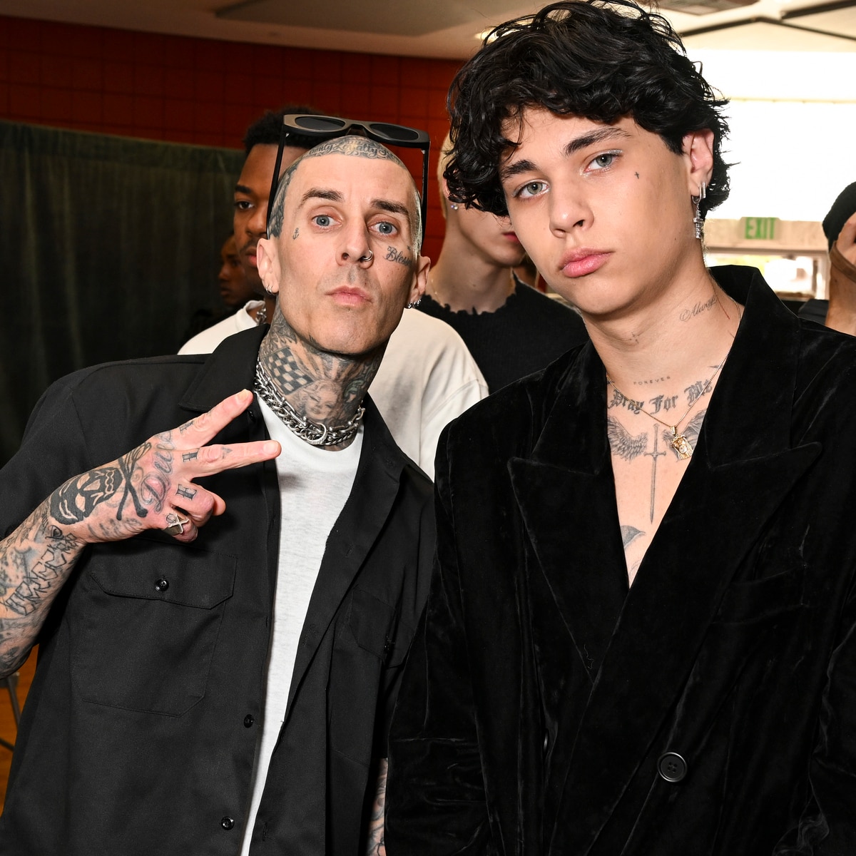 Travis Barker Shares Sweet Shoutout to Son Landon for 21st Birthday