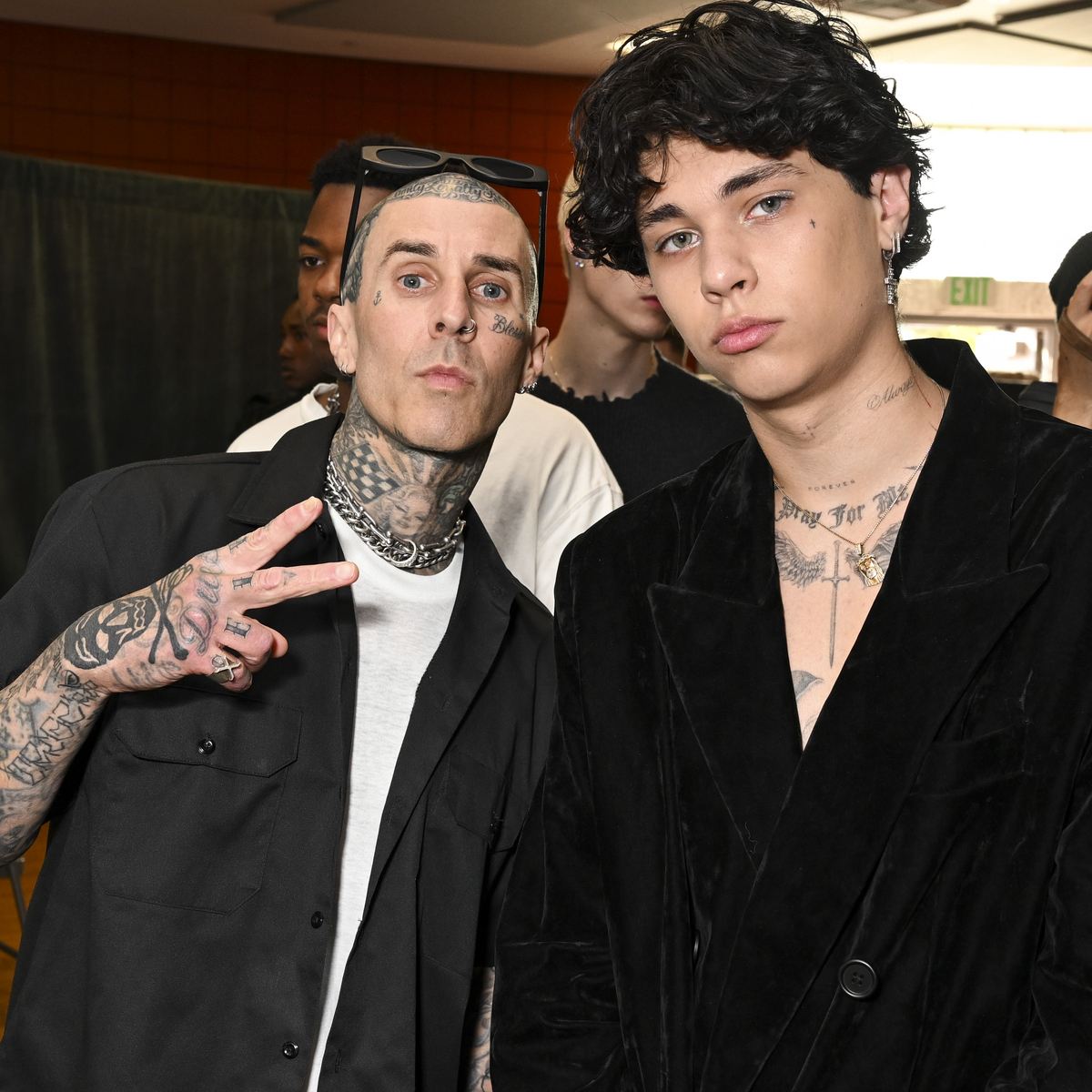 Travis Barker & Son Landon Barker’s Massive Height Difference Revealed