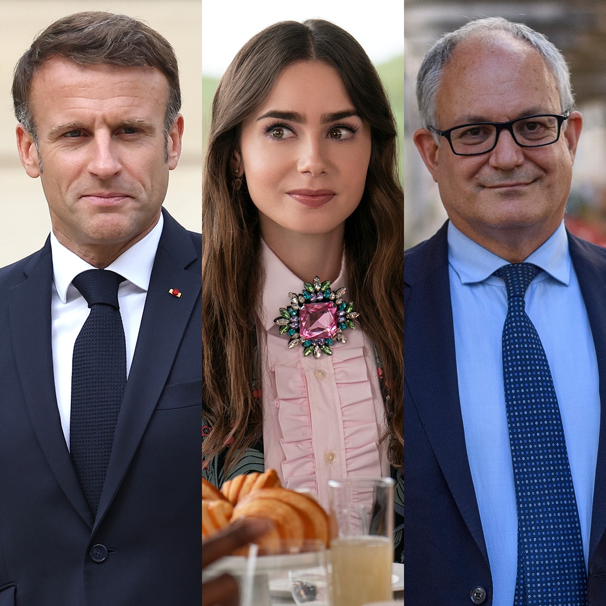 President of France Emmanuel Macron, Emily in Paris,  Roberto Gualtieri