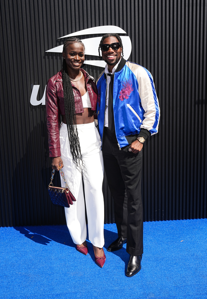 Junelle Bromfield and Noah Lyles